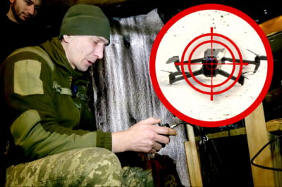 Охота на дроны-"ждуны"