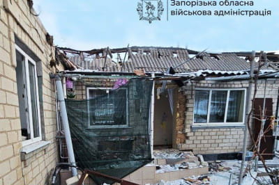 россия обстреляла Запорожье и область