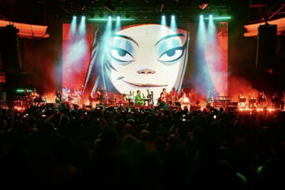 Концерт Gorillaz
