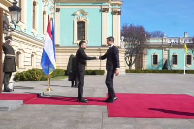 Владимир Зеленский и Роб Йеттен