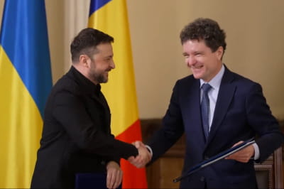 Владимир Зеленский и Никушор Дан