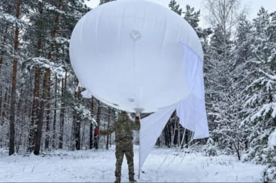 ЗСУ використовують аеростати у війні