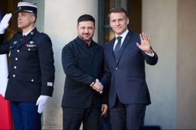 Зустріч Зеленського і Макрона