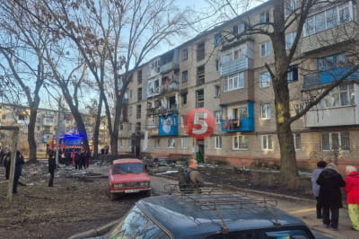 Вибух в житловому будинку міста Вільногірськ