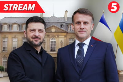 Володимир Зеленський і Еммануель Макрон