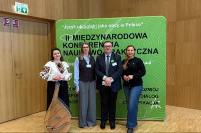 ІІ Міжнародна науково-практична конференція "Українська мова як іноземна у Польщі"