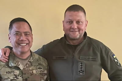 Антоніо Агуто та Валерій Залужний