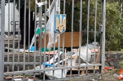 рф обстріляла військкомат в Сумах