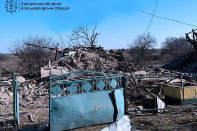 росія обстріляла Запорізький район