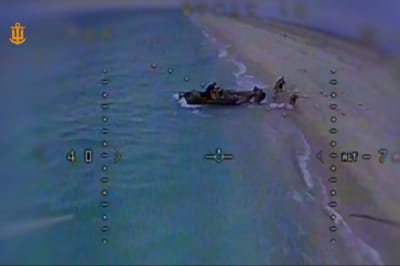 У районі Тендрівської коси знищено російський катер