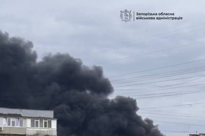Противник атаковал Запорожье