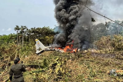 Авіатроща у Колумбії