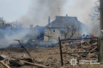 росія обстріляла 12 населених пунктів Донеччини