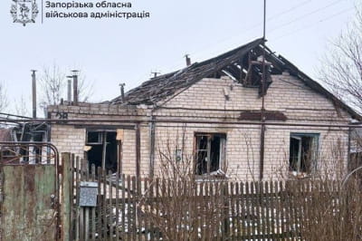 росія обстріляла Запорізьку область