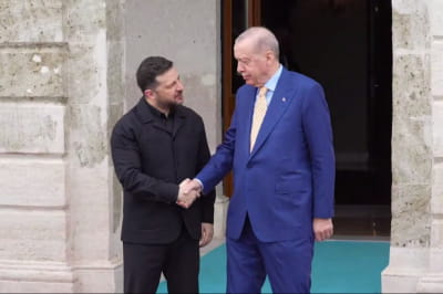 Володимир Зеленській і Реджеп Таїп Ердоган