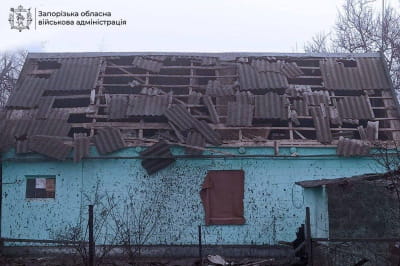 рф обстріляла Запорізьку область