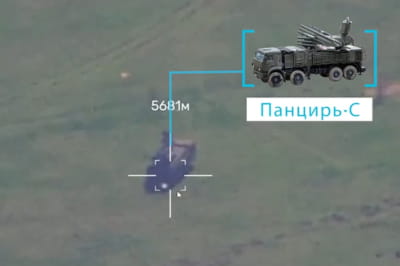 НГУ знищила ракетний комплекс росіян "Панцир-С"