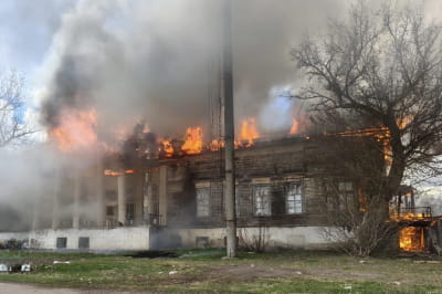 Россияне уничтожили историческую усадьбу