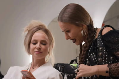 Наталія Поклонська та Ксенія Собчак