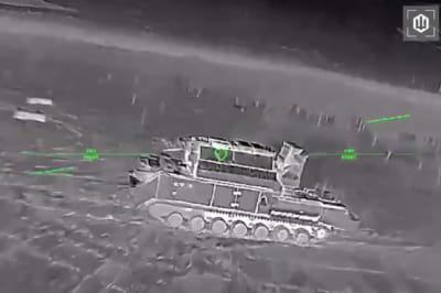 Українські СБС знищили російський ЗРК "Тор-М1"