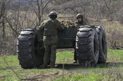 ЗСУ помітили на фронті російський всюдихід "Челнок"