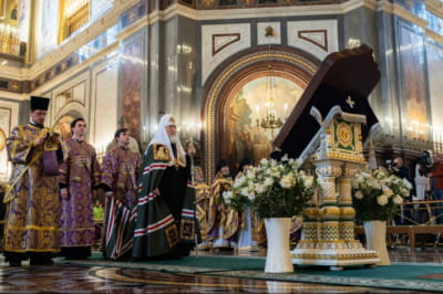 Предстоятель РПЦ привітав вірян не з тим святом