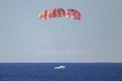 Приводнення екіпажу Artemis II 