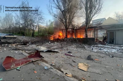 рф обстріляла Запоріжжя