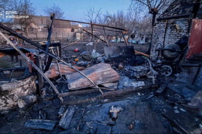 россия атаковала дронами Киевщину 