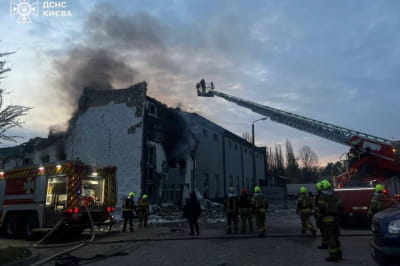 Наслідки обстрілу по Києву