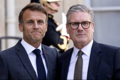 Еммануель Макрон і Кір Стармер