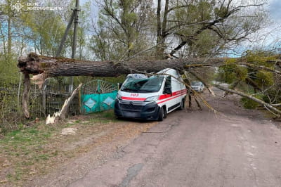 Неблагоприятные погодные условия в Украине
