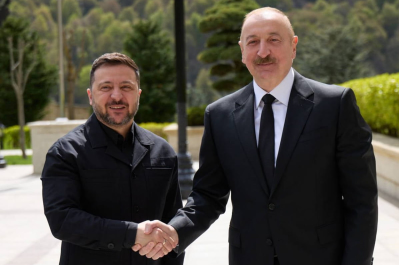 Зеленський та Алієв