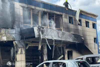 Днепр, удар