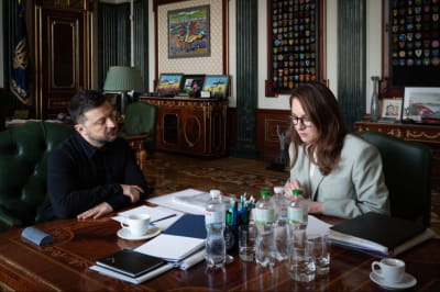 Зеленський и Свириденко