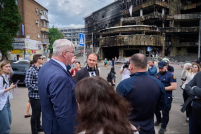 Дипломати на місці атаки