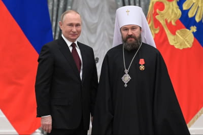 путін і митрополит Іларіон (Алфеєв)