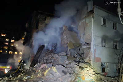 Наслідки обстрілу Сумщини