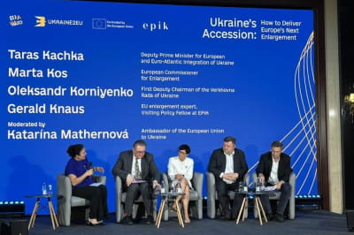 Марта Кос на зустрічі
