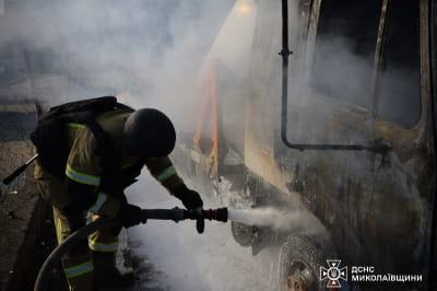 Ліквідація наслідків обстрілу