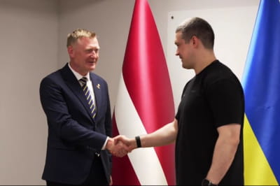 Райвис Мелнис и Михаил Федоров