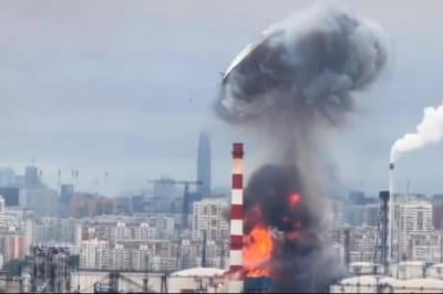 Бавовна на НПЗ у Москві