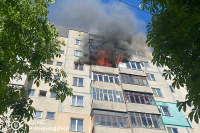 Пожежа у Рівному