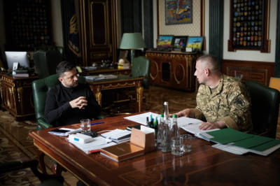 Володимир Зеленський та Павло Паліса