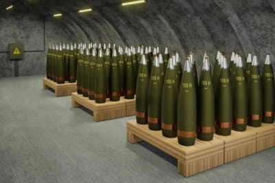 155-мм артилерійські снаряди