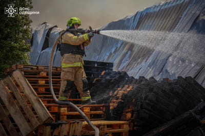 Ліквідація удару по Одещині, ДСНС