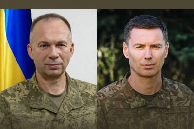 Олександр Сирський та Каспарс Пуданс.