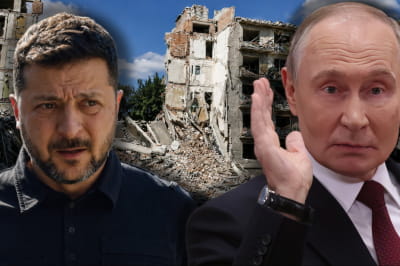 Зеленський і путін 