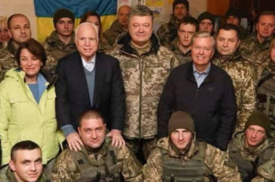 Петро Порошенко і Ліндсі Грем