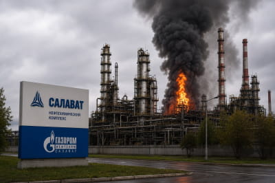 НПЗ Salavat візуалызація